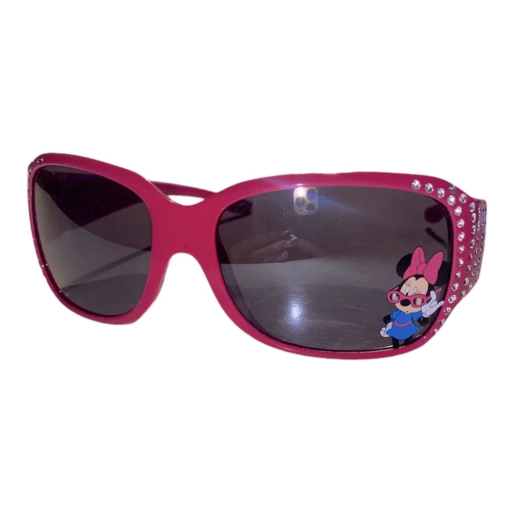 Kids Pink bedazzled mini mouse kid’s sunglasses